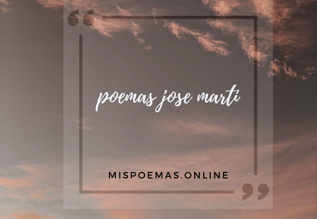 poemas jose marti