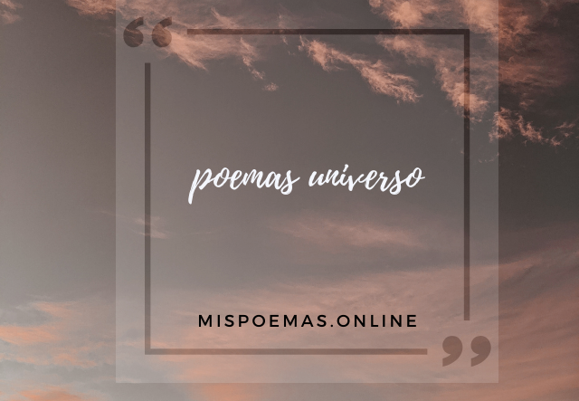 poemas universo