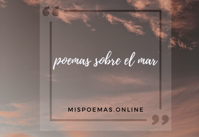 poemas sobre el mar