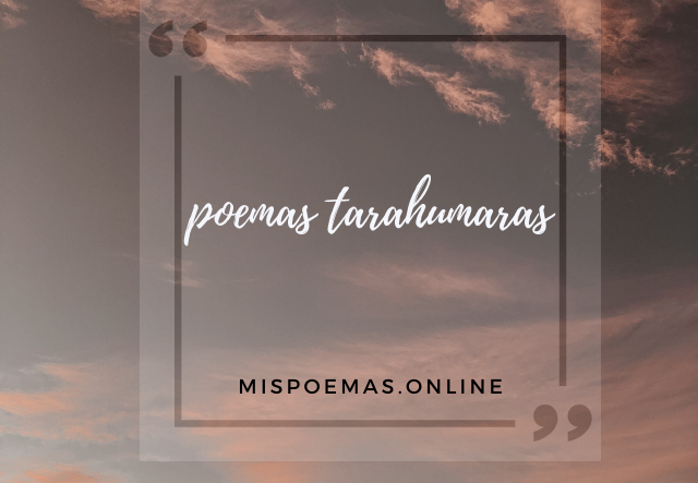 poemas tarahumaras