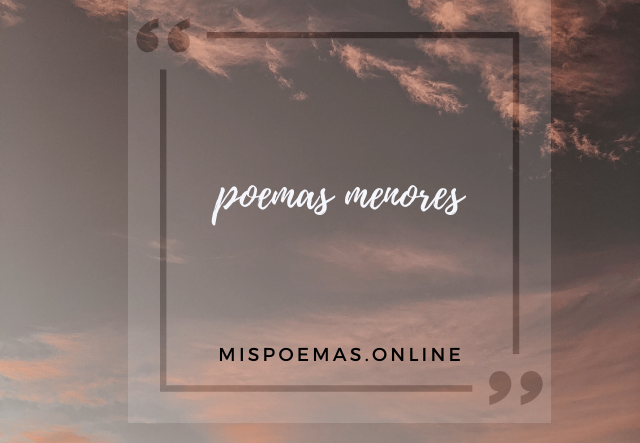 poemas menores