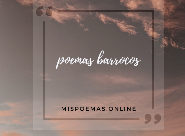 poemas barrocos