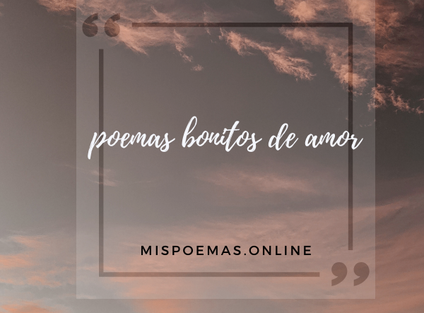 poemas bonitos de amor