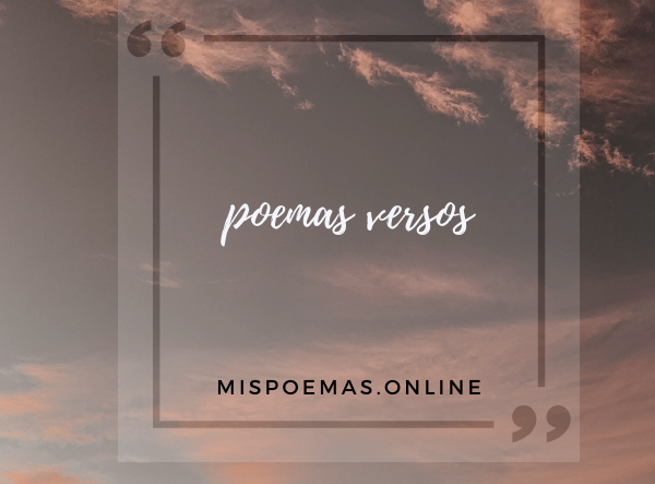 poemas versos